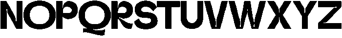 Gatega ExtraBold otf (700) Font UPPERCASE