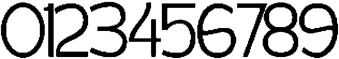 Gatega Light otf (300) Font OTHER CHARS