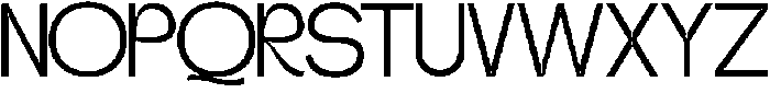 Gatega Light otf (300) Font UPPERCASE