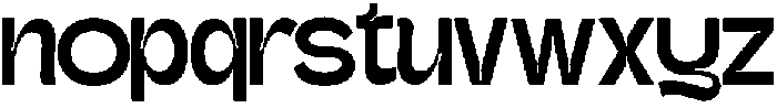 Gatega SemiBold otf (600) Font LOWERCASE