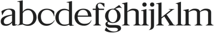 Gatena Medium otf (500) Font LOWERCASE