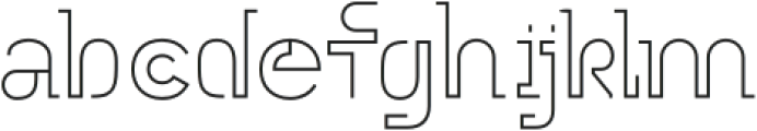 Gateway otf (200) Font LOWERCASE