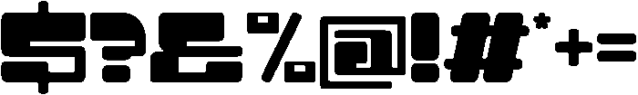 Gateway otf (400) Font OTHER CHARS