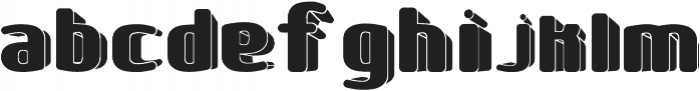 Gath is a Robot otf (400) Font LOWERCASE