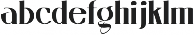 Gathell ExtraBold otf (700) Font LOWERCASE