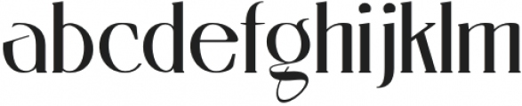 Gathell Light otf (300) Font LOWERCASE