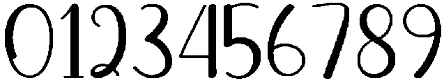 Gathering Regular otf (400) Font OTHER CHARS