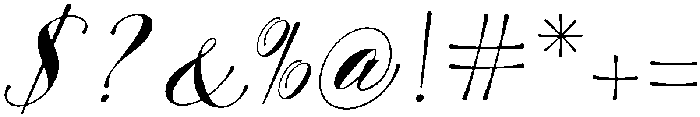 Gathering otf (400) Font OTHER CHARS