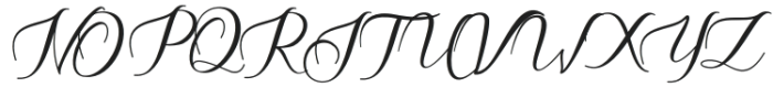 Gatigal Font Regular otf (400) Font UPPERCASE