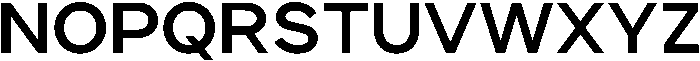 Gatilca Bold otf (700) Font UPPERCASE