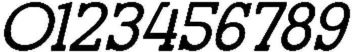 Gatius Rodeo Italic otf (400) Font OTHER CHARS