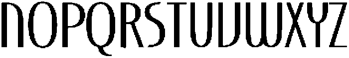 Gatsby Deco Regular otf (400) Font UPPERCASE