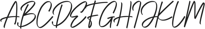 Gatteway Signature otf (400) Font UPPERCASE