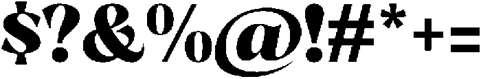 Gattino Spazio Regular otf (400) Font OTHER CHARS