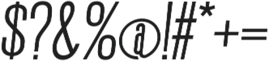 Gatty Italic otf (400) Font OTHER CHARS