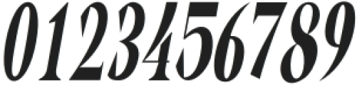 Gavency-CondensedItalic otf (400) Font OTHER CHARS