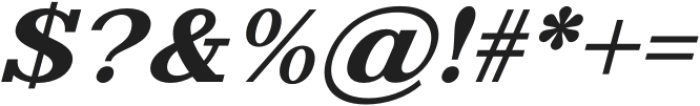 Gaverly Italic otf (400) Font OTHER CHARS