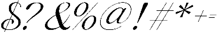 Gavielle Regular otf (400) Font OTHER CHARS