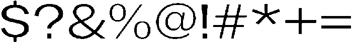 Gavion Expanden otf (400) Font OTHER CHARS