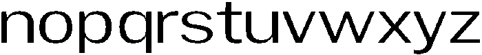 Gavion Expanden otf (400) Font LOWERCASE