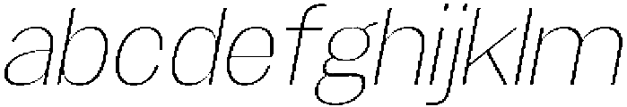 Gavion Extra Light Italic otf (200) FONT