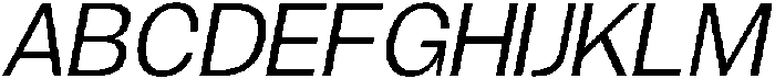 Gavion Italic otf (400) Font UPPERCASE