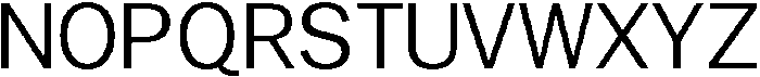 Gavion Regular otf (400) Font UPPERCASE