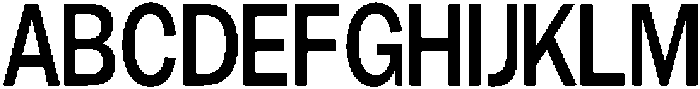 Gavion Semi Bold Condensed otf (600) Font UPPERCASE