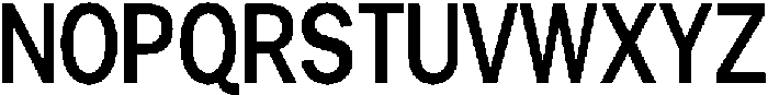 Gavion Semi Bold Condensed otf (600) Font UPPERCASE