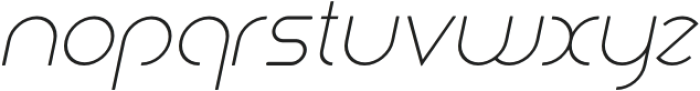 Gavitrist Italic otf (400) Font LOWERCASE