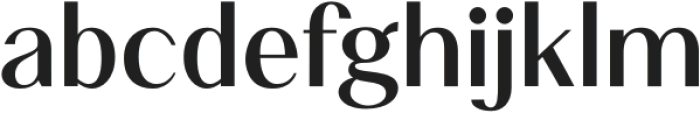 Gavoline Regular otf (400) Font LOWERCASE