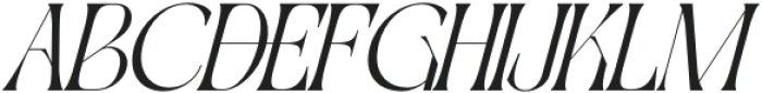 Gavona Elegant Italic otf (400) Font UPPERCASE