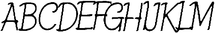 Gavumi ttf (400) Font UPPERCASE