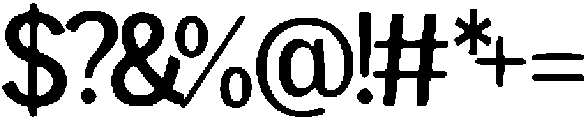 Gaxe ttf (400) Font OTHER CHARS