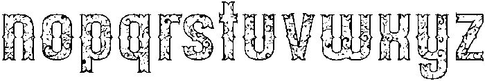 Gayatri otf (400) Font LOWERCASE