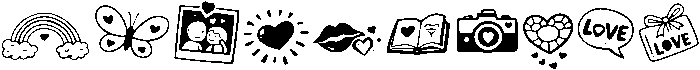 Gayla Doodle otf (400) Font OTHER CHARS