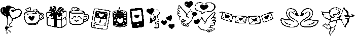 Gayla Doodle otf (400) Font LOWERCASE