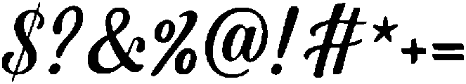 Gayla otf (400) Font OTHER CHARS