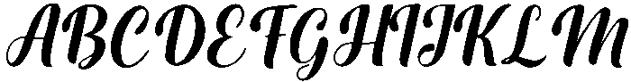 Gayla otf (400) Font UPPERCASE