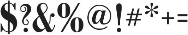 galapagos Bold otf (700) Font OTHER CHARS