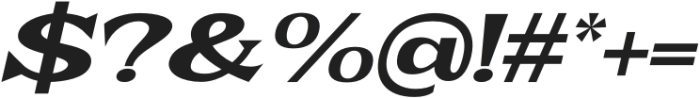 galeno Italic otf (400) Font OTHER CHARS
