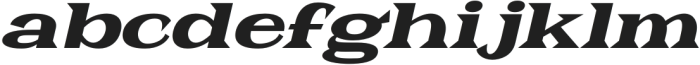 galeno Italic otf (400) Font LOWERCASE