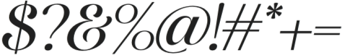 ganos Italic otf (400) Font OTHER CHARS