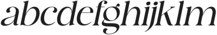 ganos Italic otf (400) Font LOWERCASE