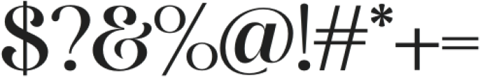 ganos Medium otf (500) Font OTHER CHARS