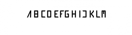 GAROKOH Font UPPERCASE