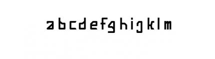 GAROKOH Font LOWERCASE