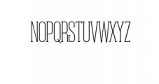 Gabinete Serif & Condensed Font UPPERCASE