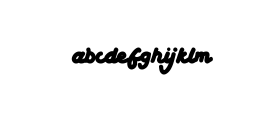 Galileo Script.ttf Font LOWERCASE