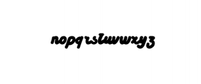 Galileo Script.ttf Font LOWERCASE